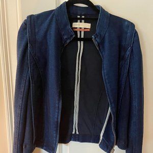 Anthro denim blazer
